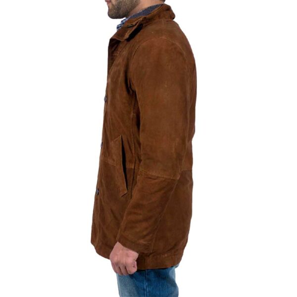 Brown Suede Jacket - Image 3
