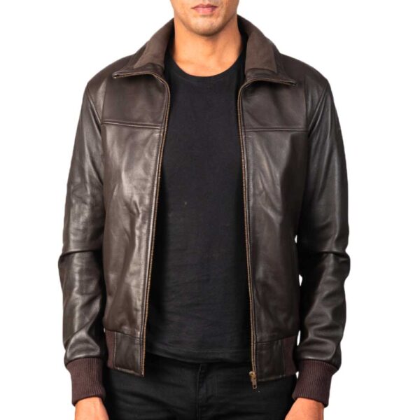 Bomber Leather Jacket
