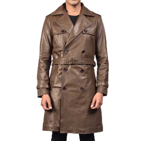 Leather Duster Coat