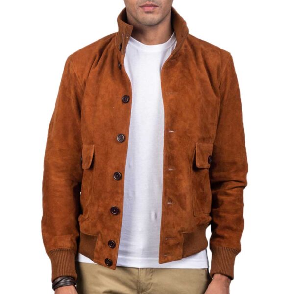 Suede Jacket Mens