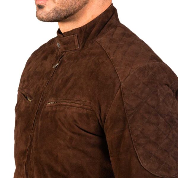 Suede Leather Jacket - Image 4