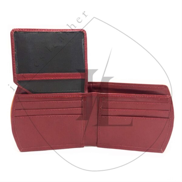 Curve Leather Wallet - Image 5