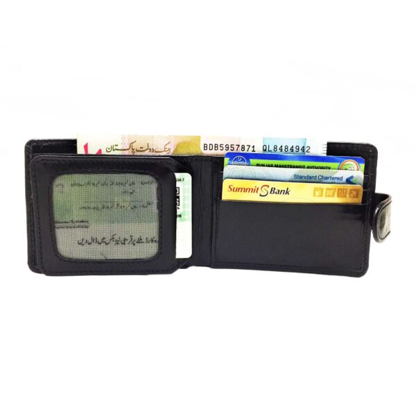 Lockable Leather Wallet