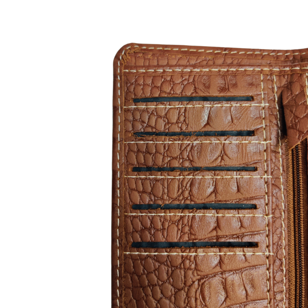 Leather Long Wallet - Image 2