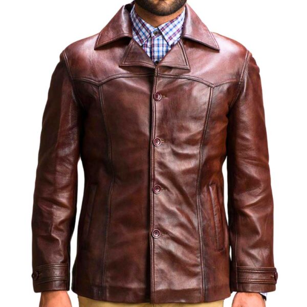 Vintage Leather Coat