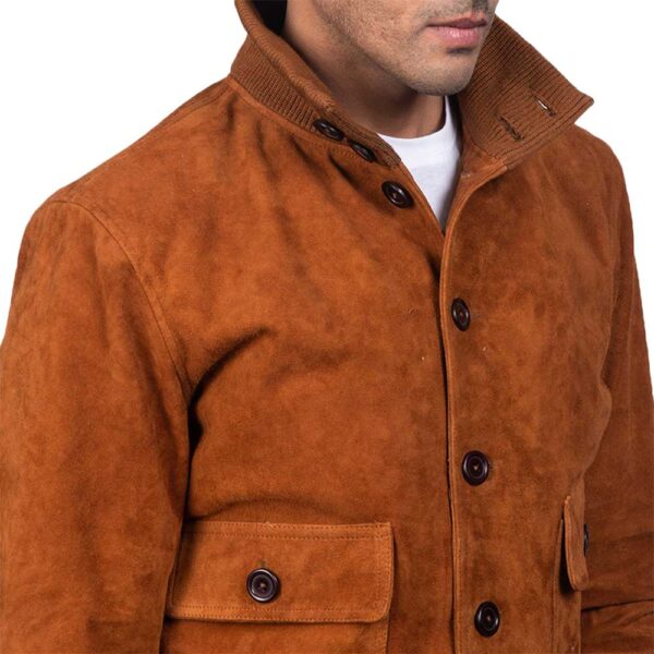 Suede Jacket Mens - Image 4