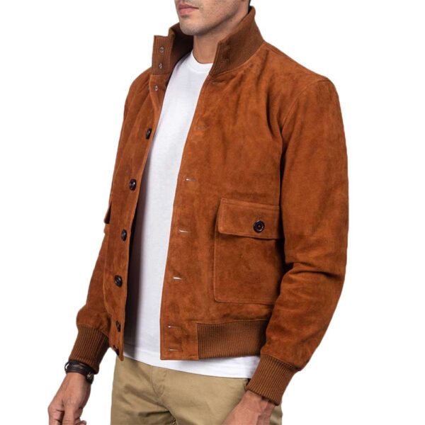 Suede Jacket Mens - Image 3