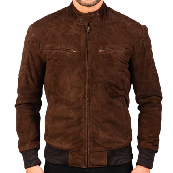Suede Leather Jacket - Image 2