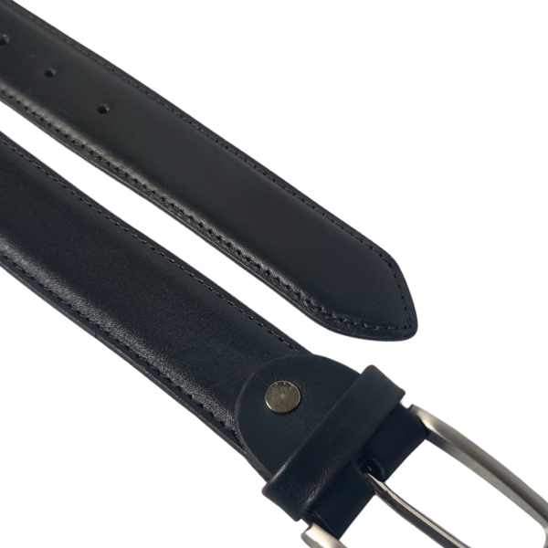 Black Leather Belt - Image 6