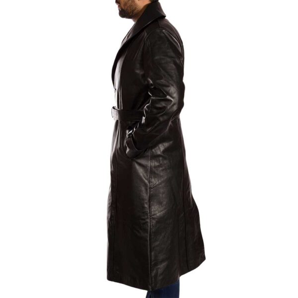 Leather Trench Coat​ - Image 3