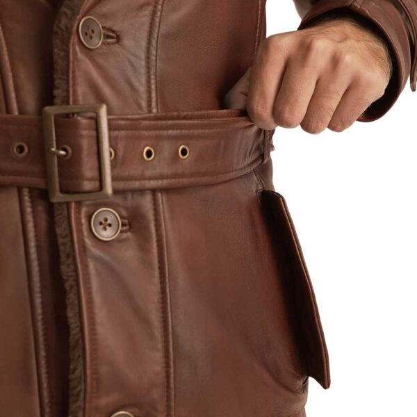 Leather Jackets with Fur - Image 4