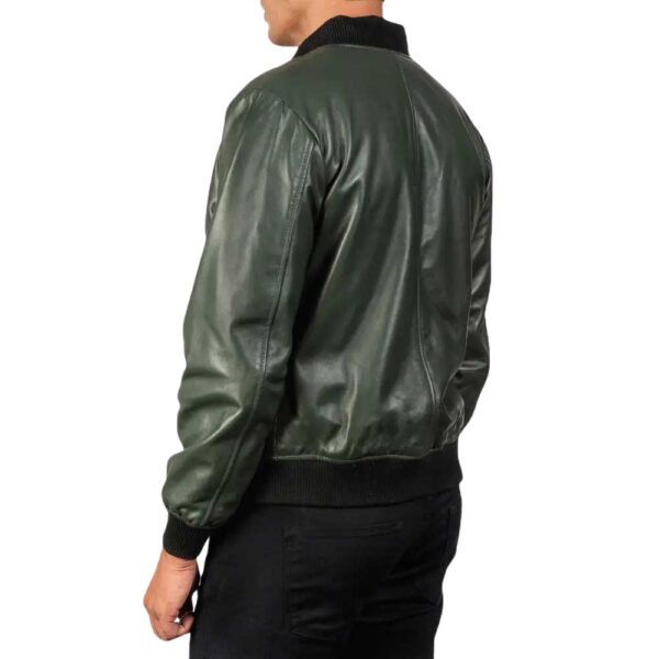 Suede Bomber Jacket - Image 4