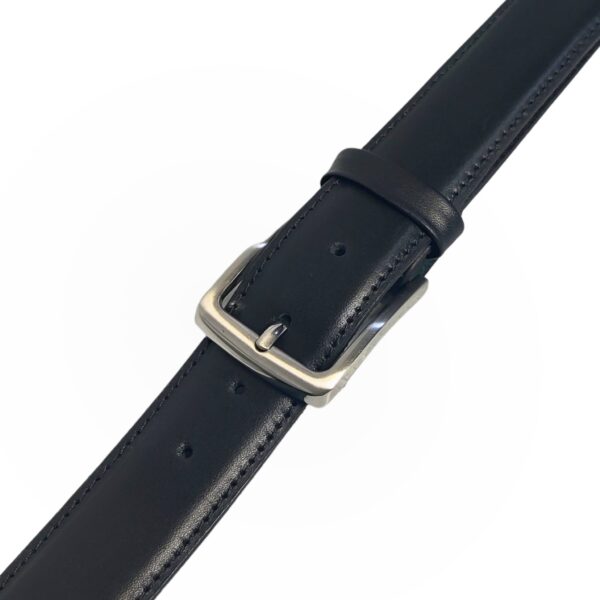 Black Leather Belt - Image 3