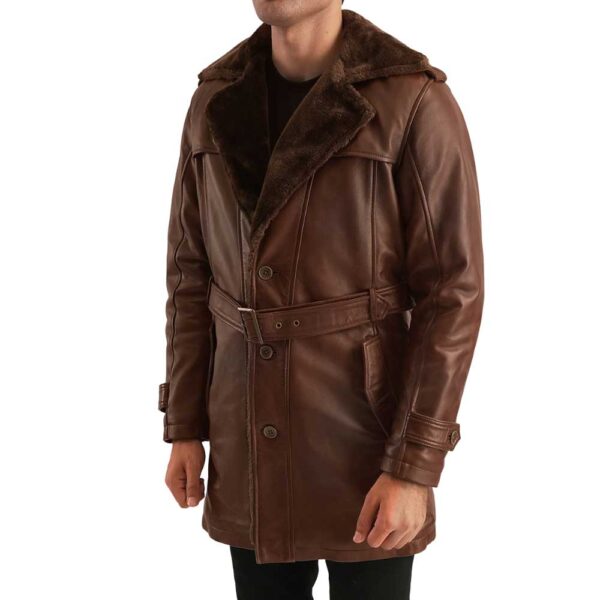 Leather Jackets with Fur - Image 2