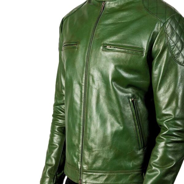 Distressed Leather Jackets for Men - Image 3