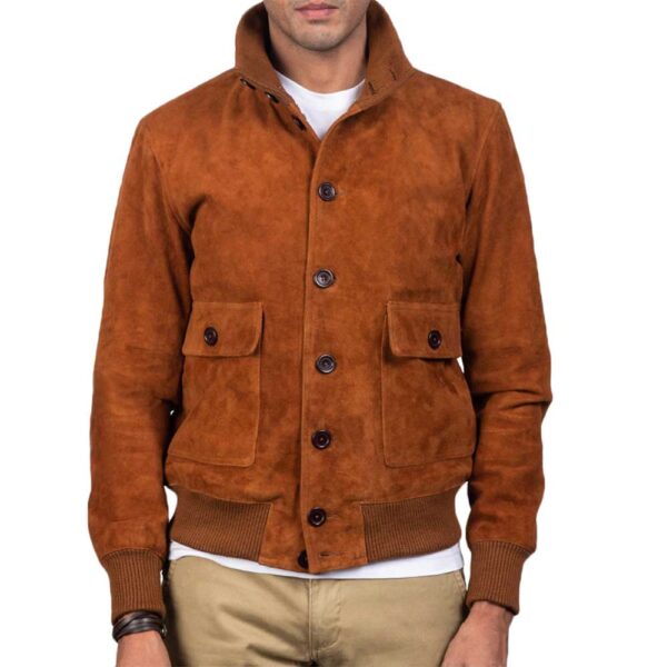 Suede Jacket Mens - Image 2