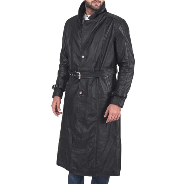 Black Trench Coat - Image 2