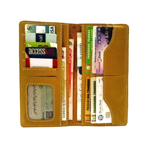 Long Leather Wallet