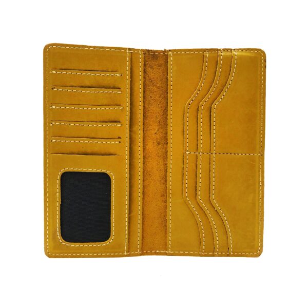 Long Leather Wallet - Image 3