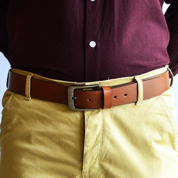 Light Brown Mens Belts - Image 2