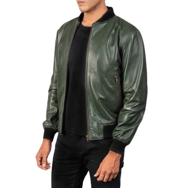 Suede Bomber Jacket - Image 3