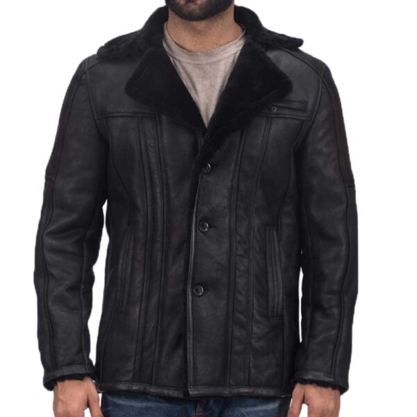 Mens Shearling Coat