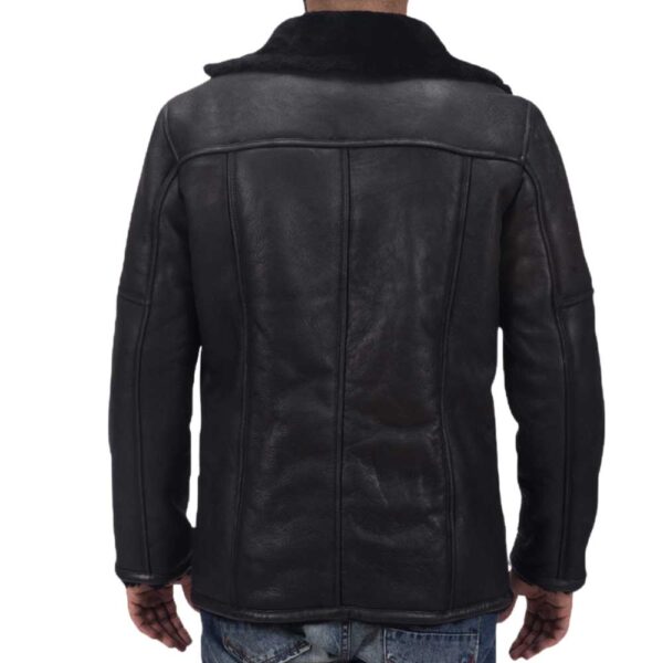 Mens Shearling Coat - Image 5