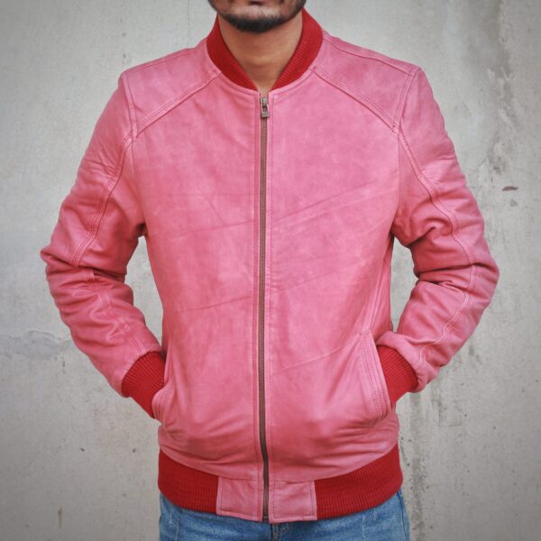 Suede Bomber Jacket - Image 2