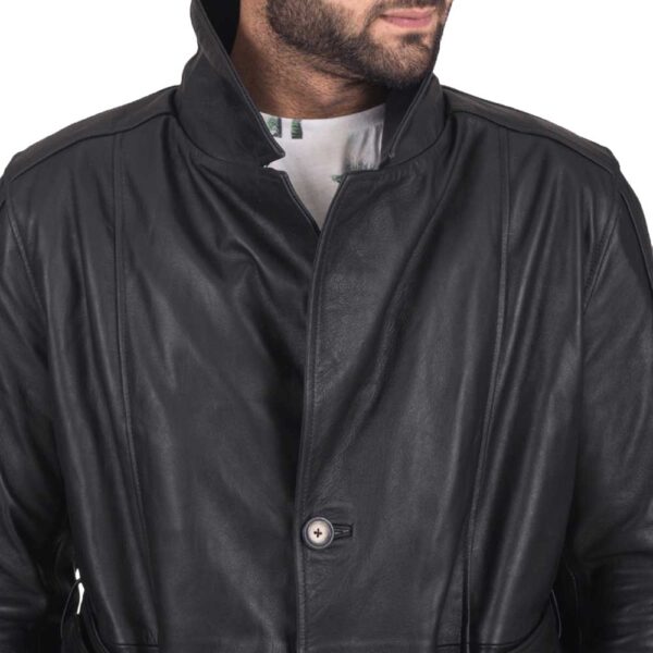 Black Trench Coat - Image 3