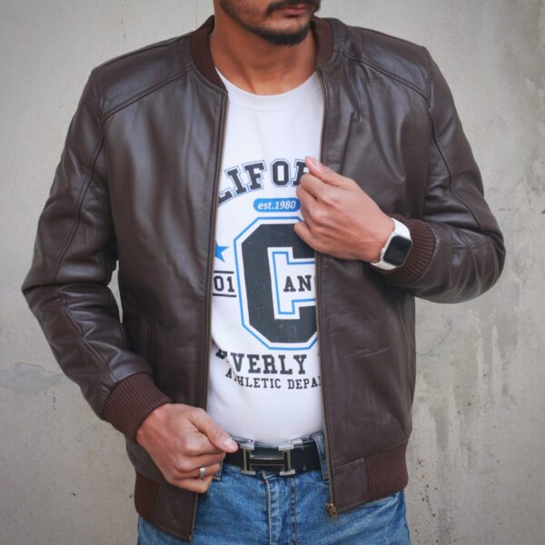 Vintage Leather Bomber Jackets