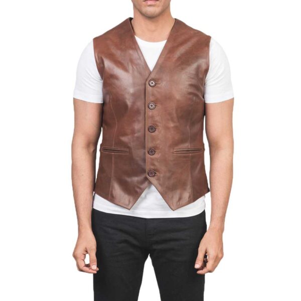 Leather Vest